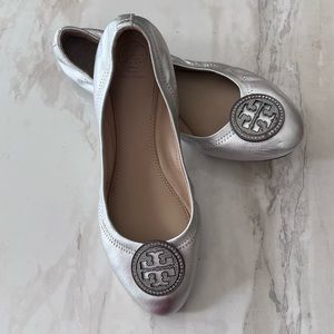 Tory Burch Liana Embellished Ballerina Flat
